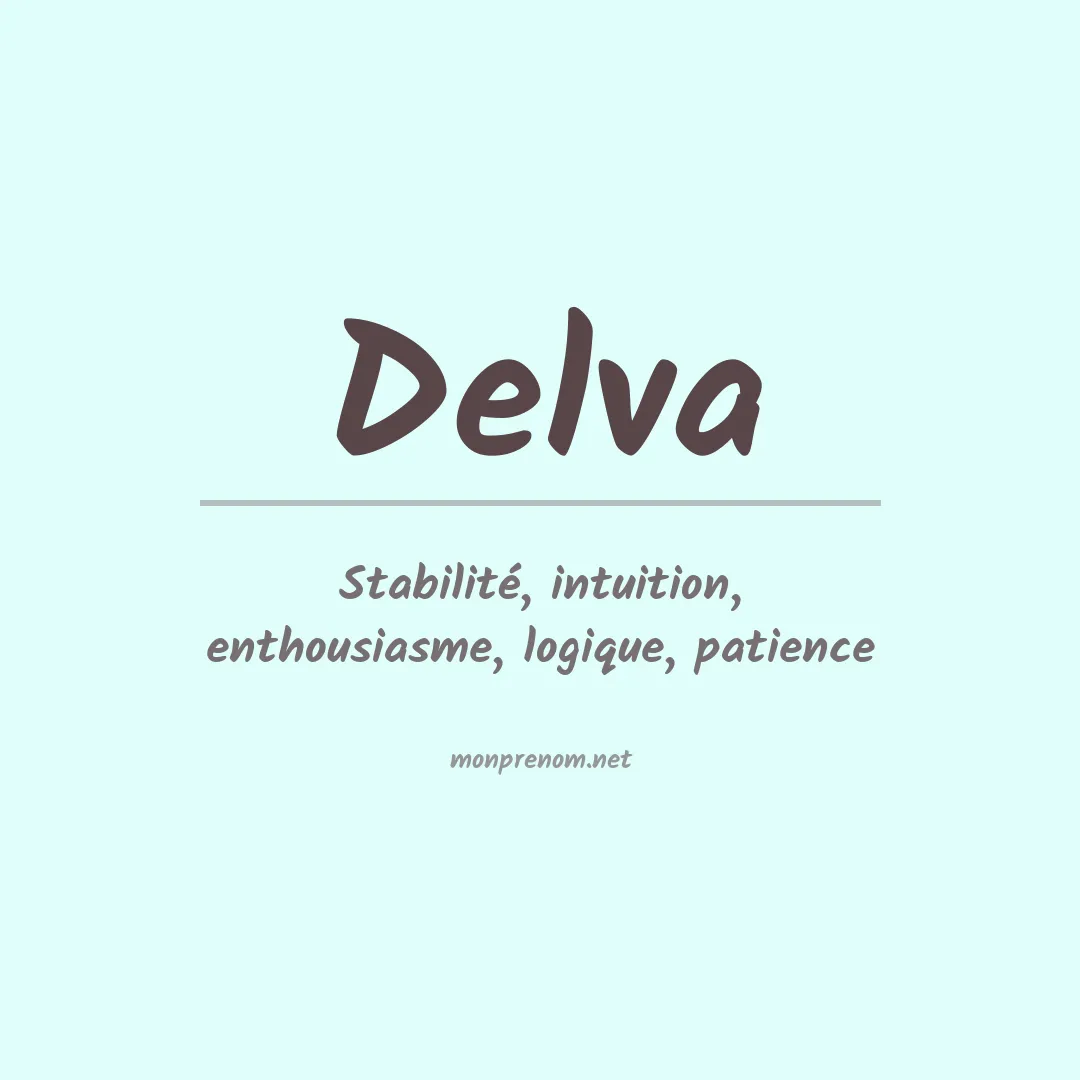 Prénom Delva