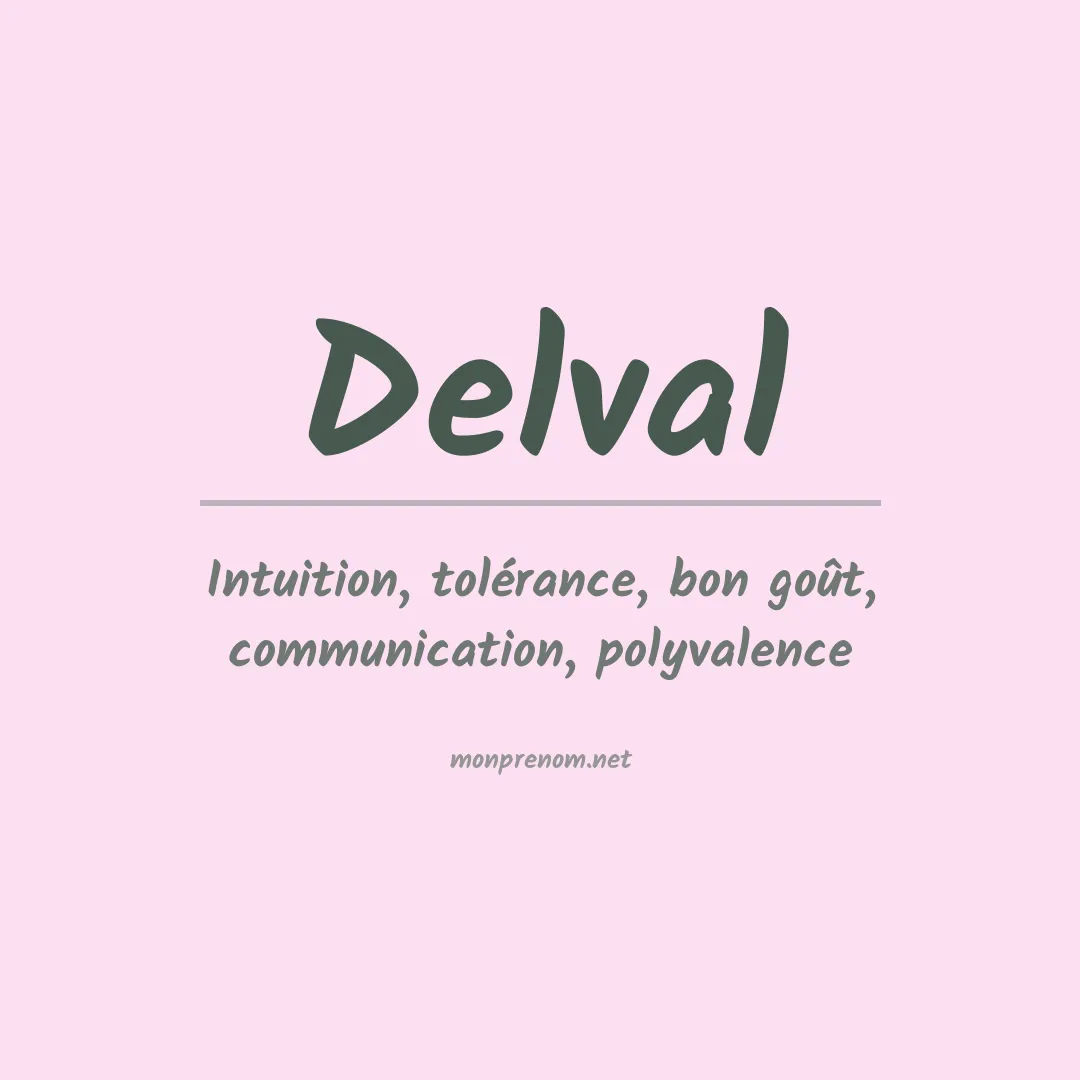 Prénom Delval