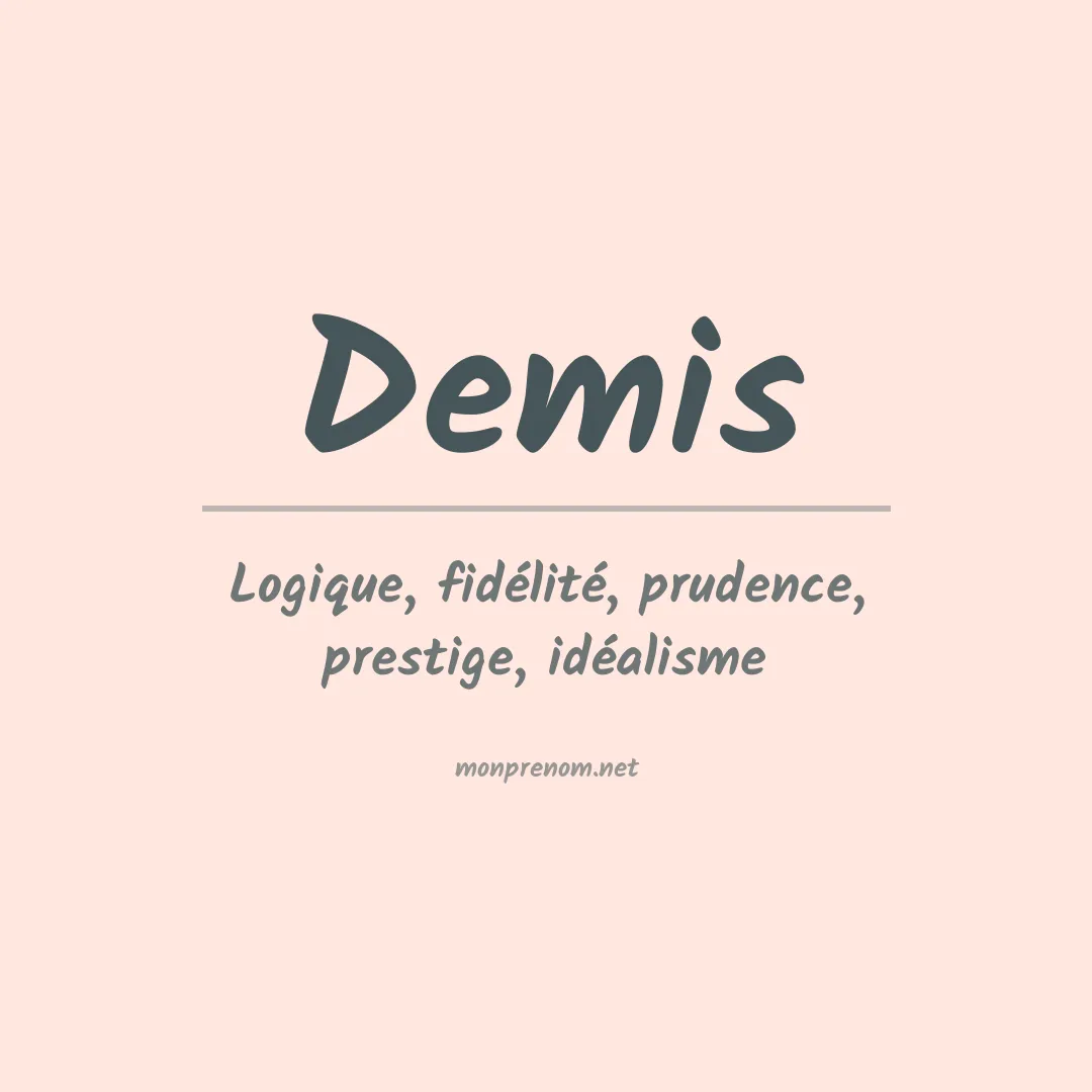Prénom Demis