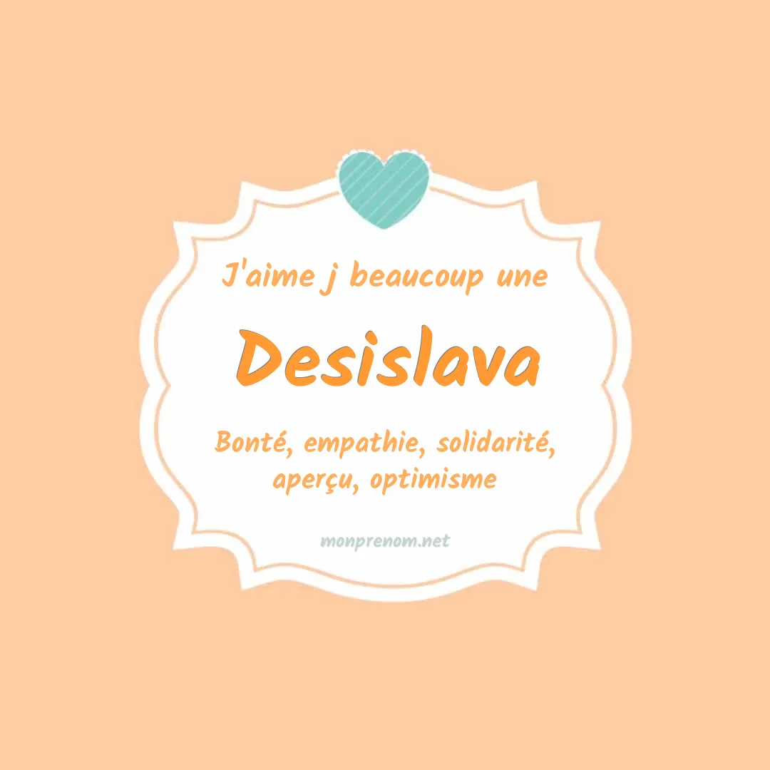 J'aime beaucoup Desislava