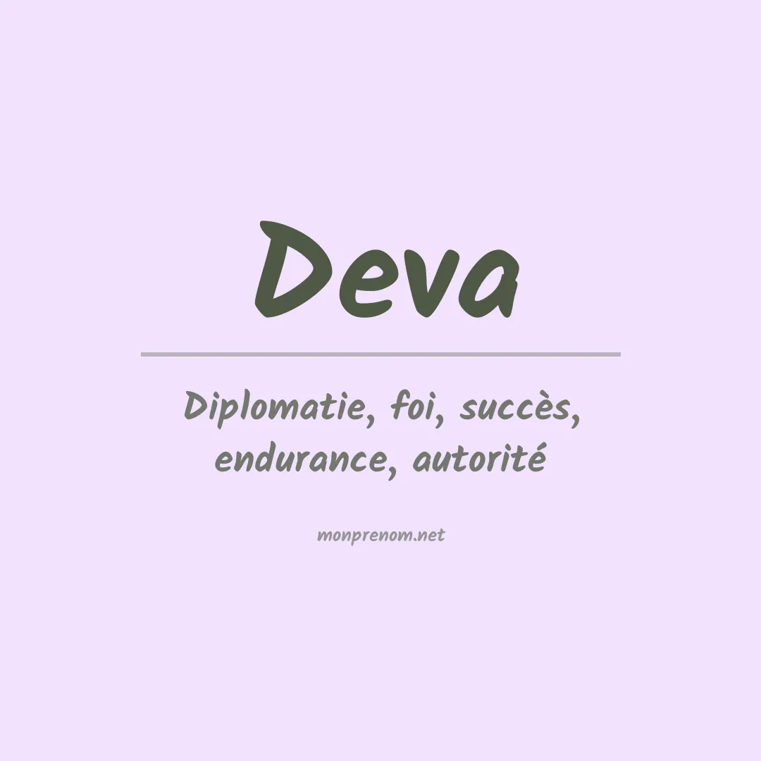 Prénom Deva