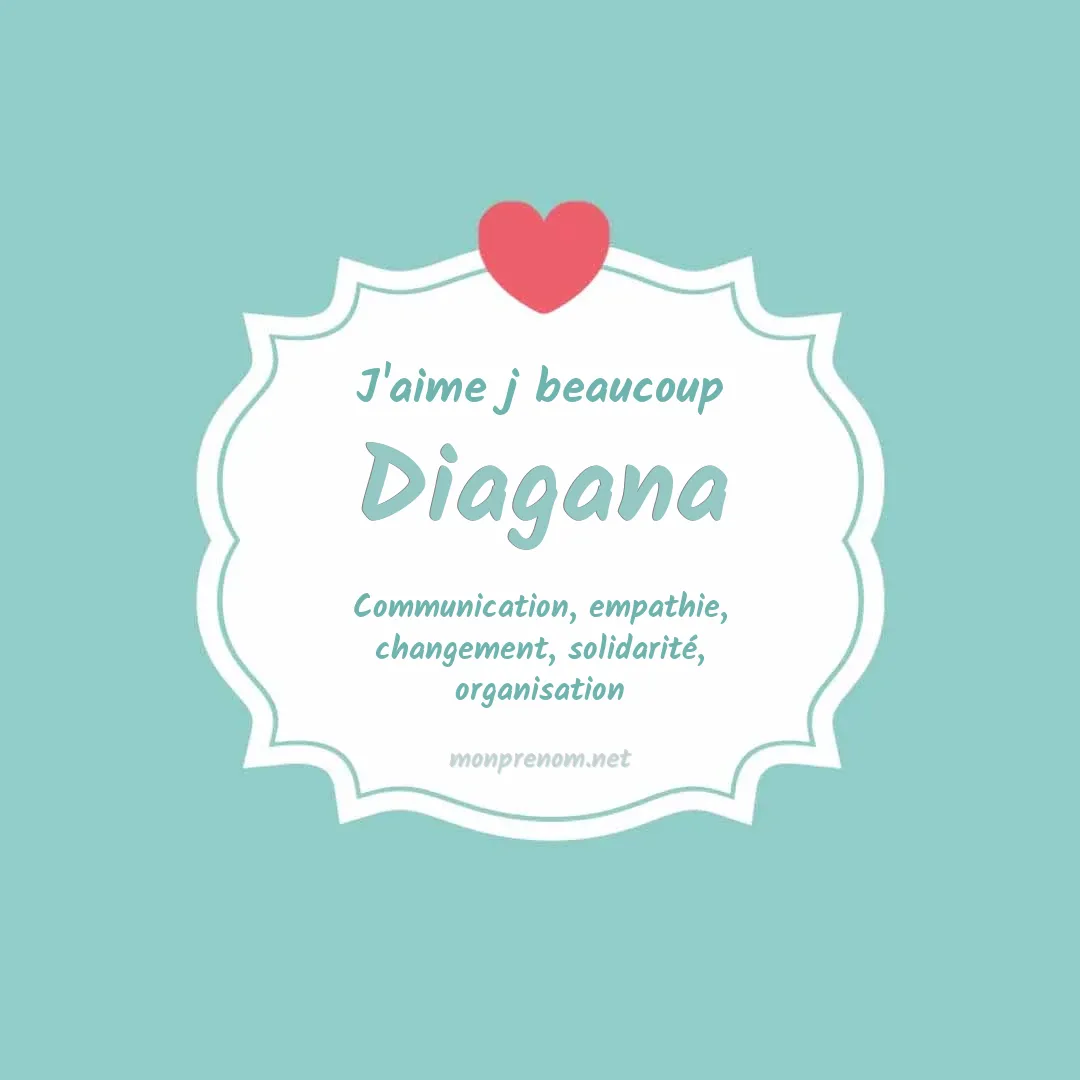 J'aime beaucoup Diagana