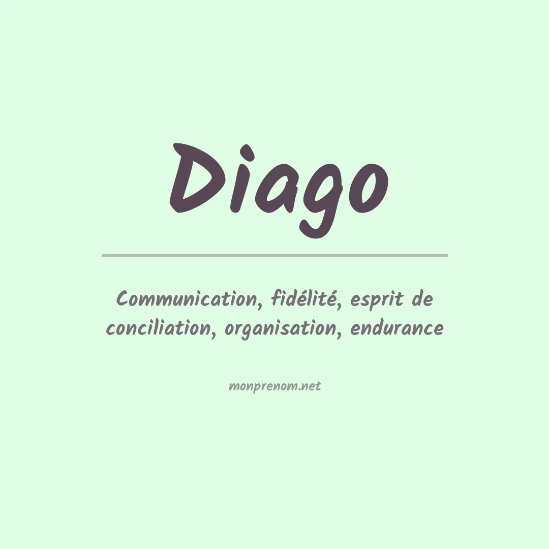 Prénom Diago