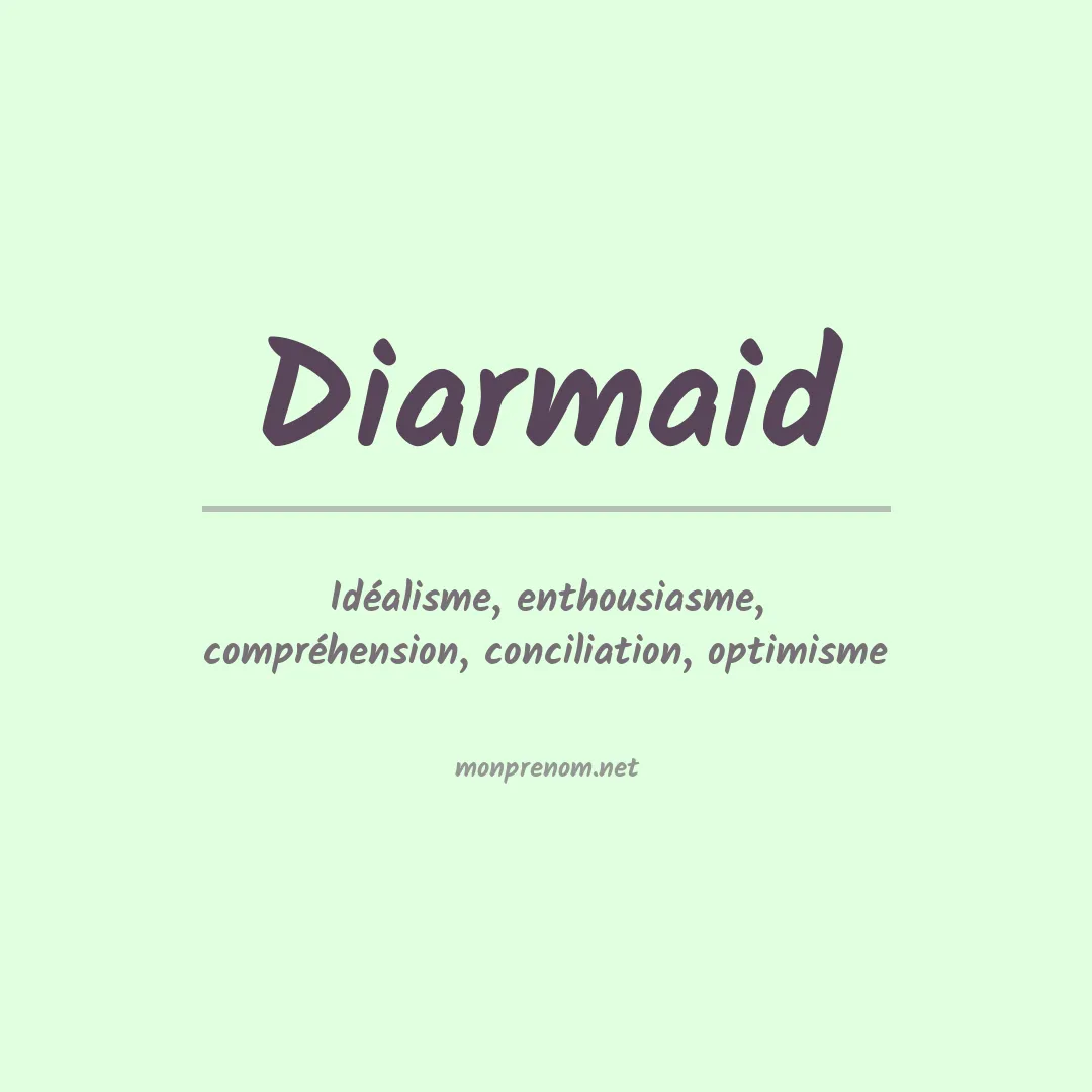 Signification du prénom Diarmaid