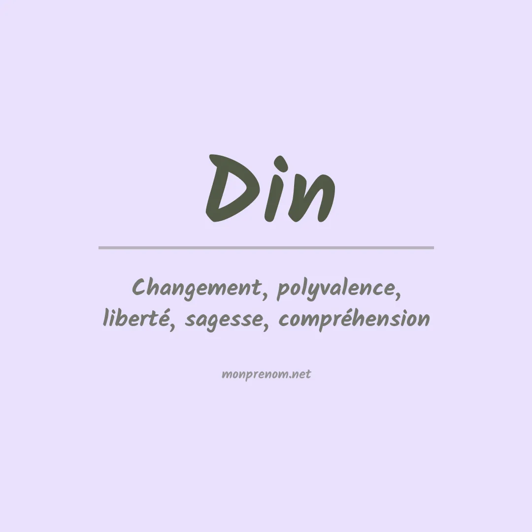 Prénom Din