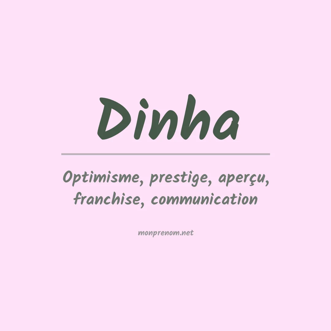 Prénom Dinha