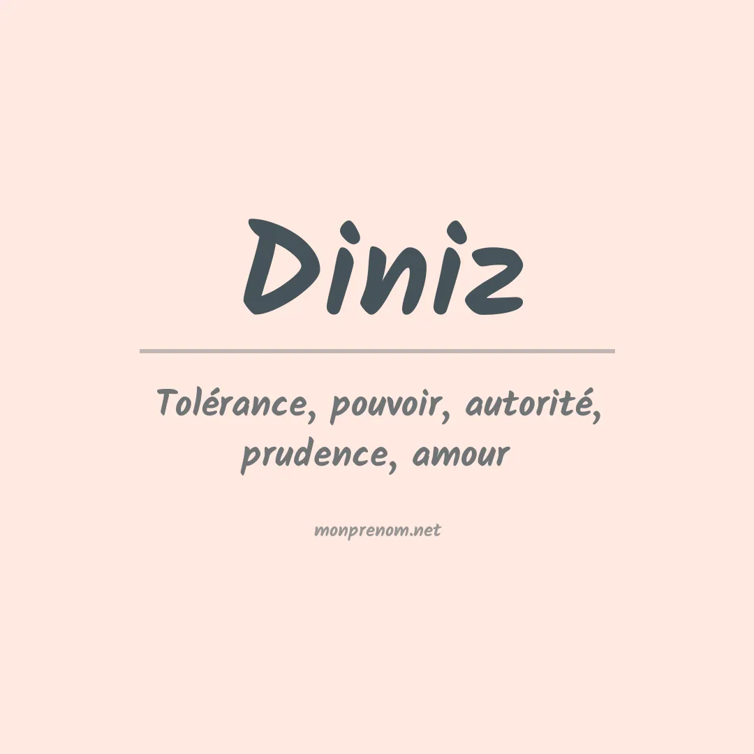 Prénom Diniz