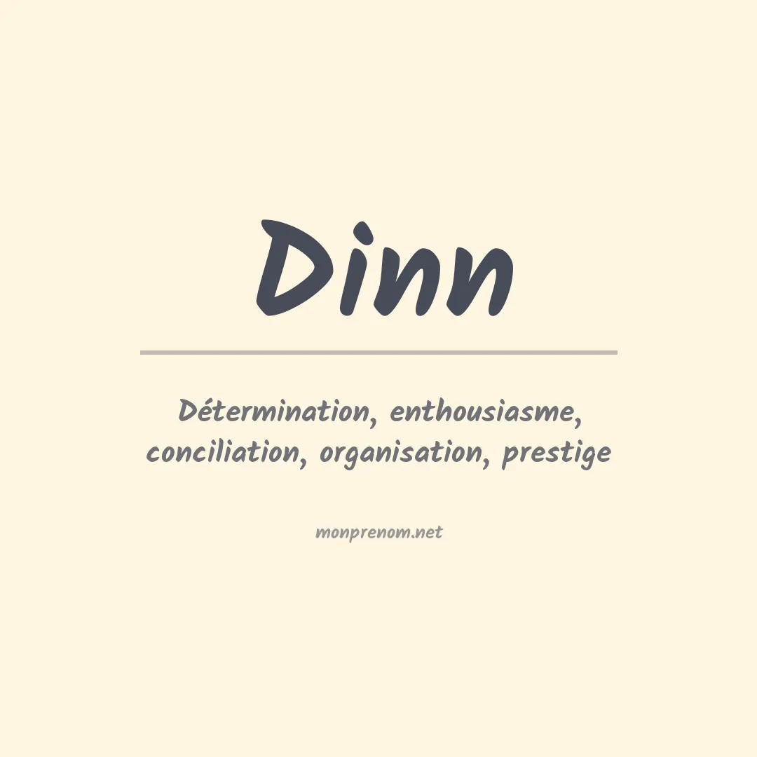 Prénom Dinn