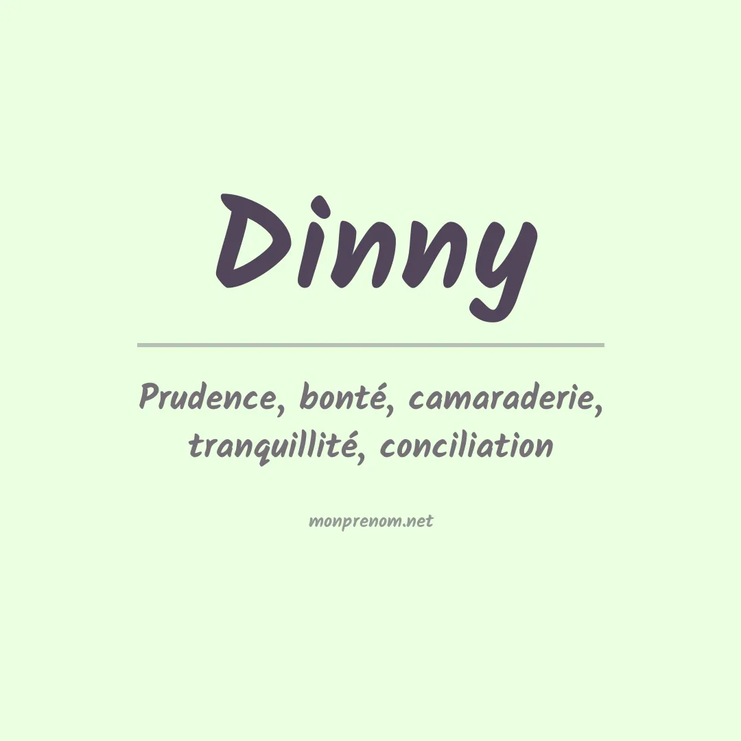 Prénom Dinny