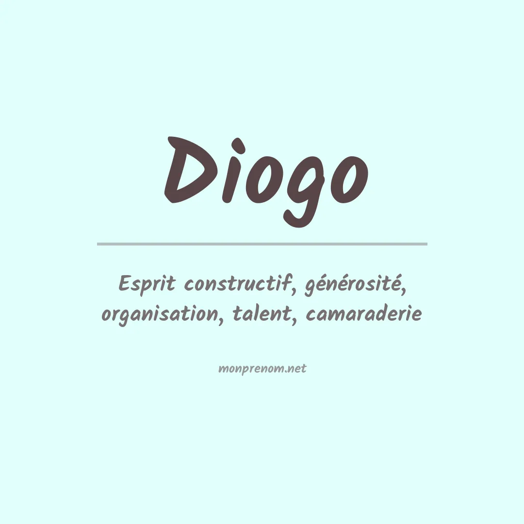 Signification du prénom Diogo