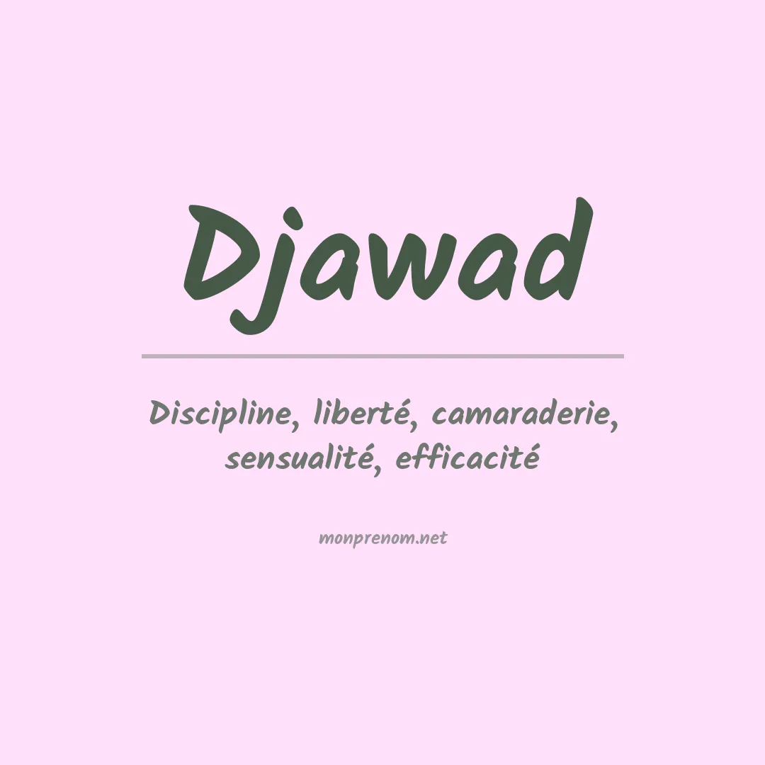 Prénom Djawad