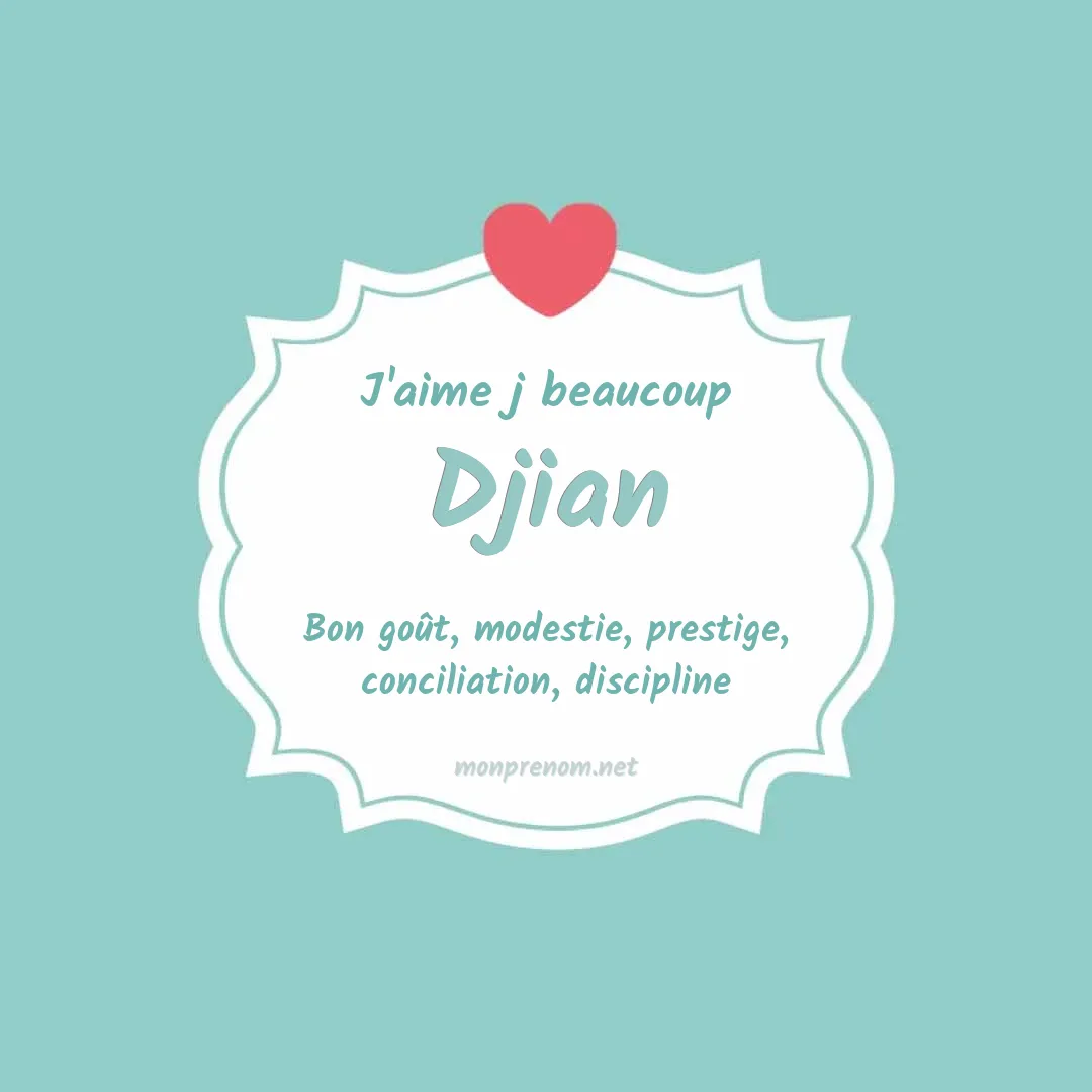 J'aime beaucoup Djian
