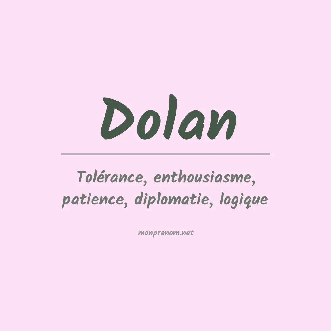 Prénom Dolan