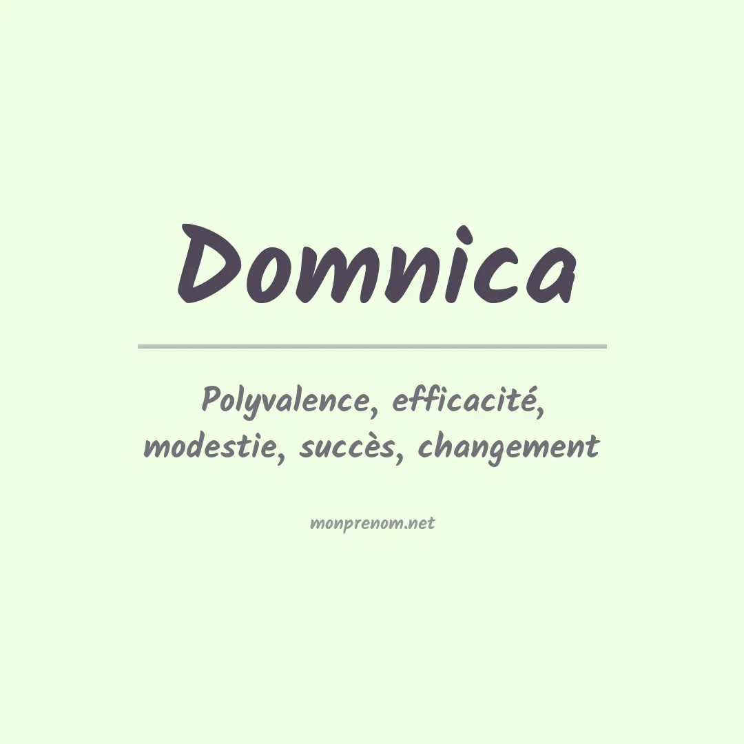 Prénom Domnica