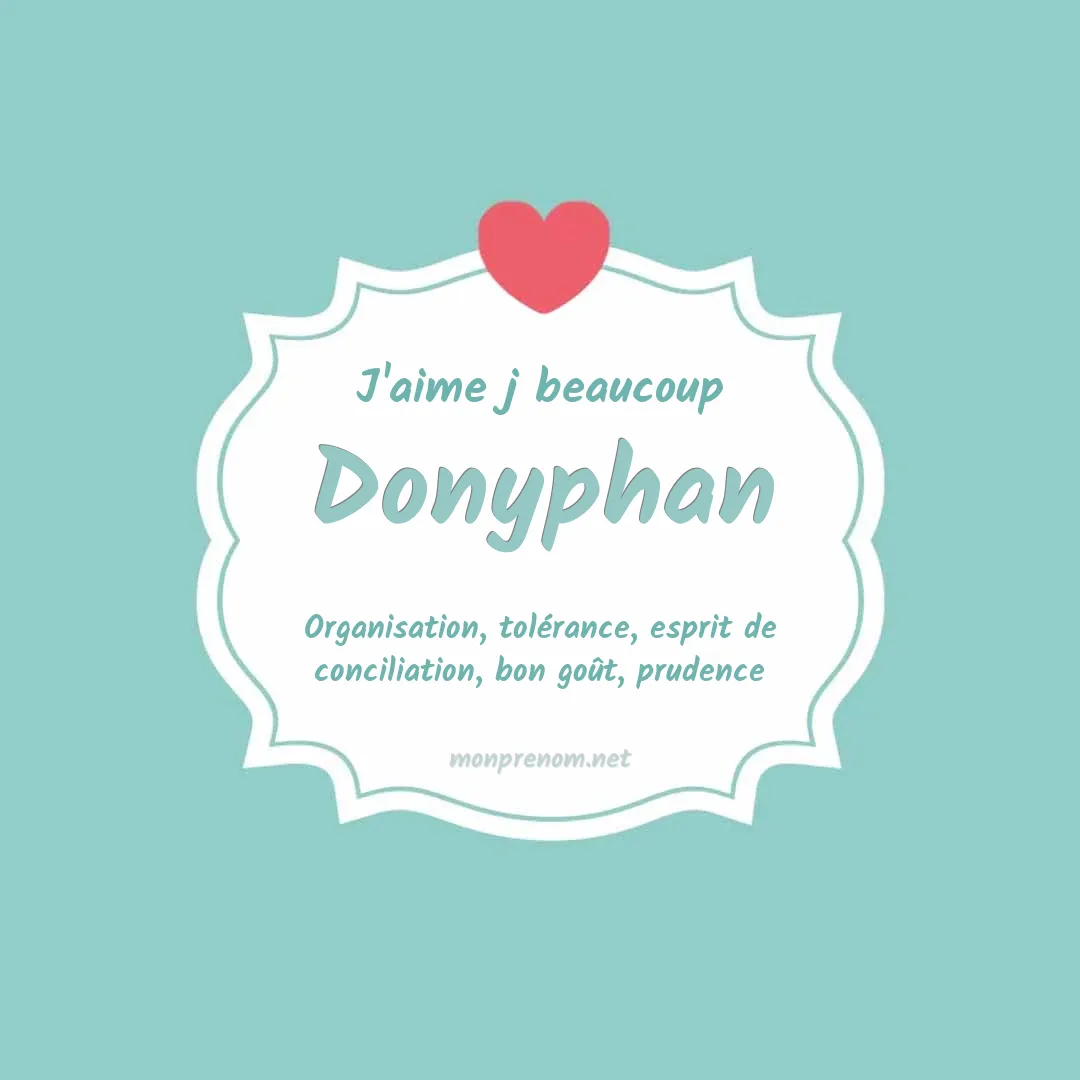 J'aime beaucoup Donyphan