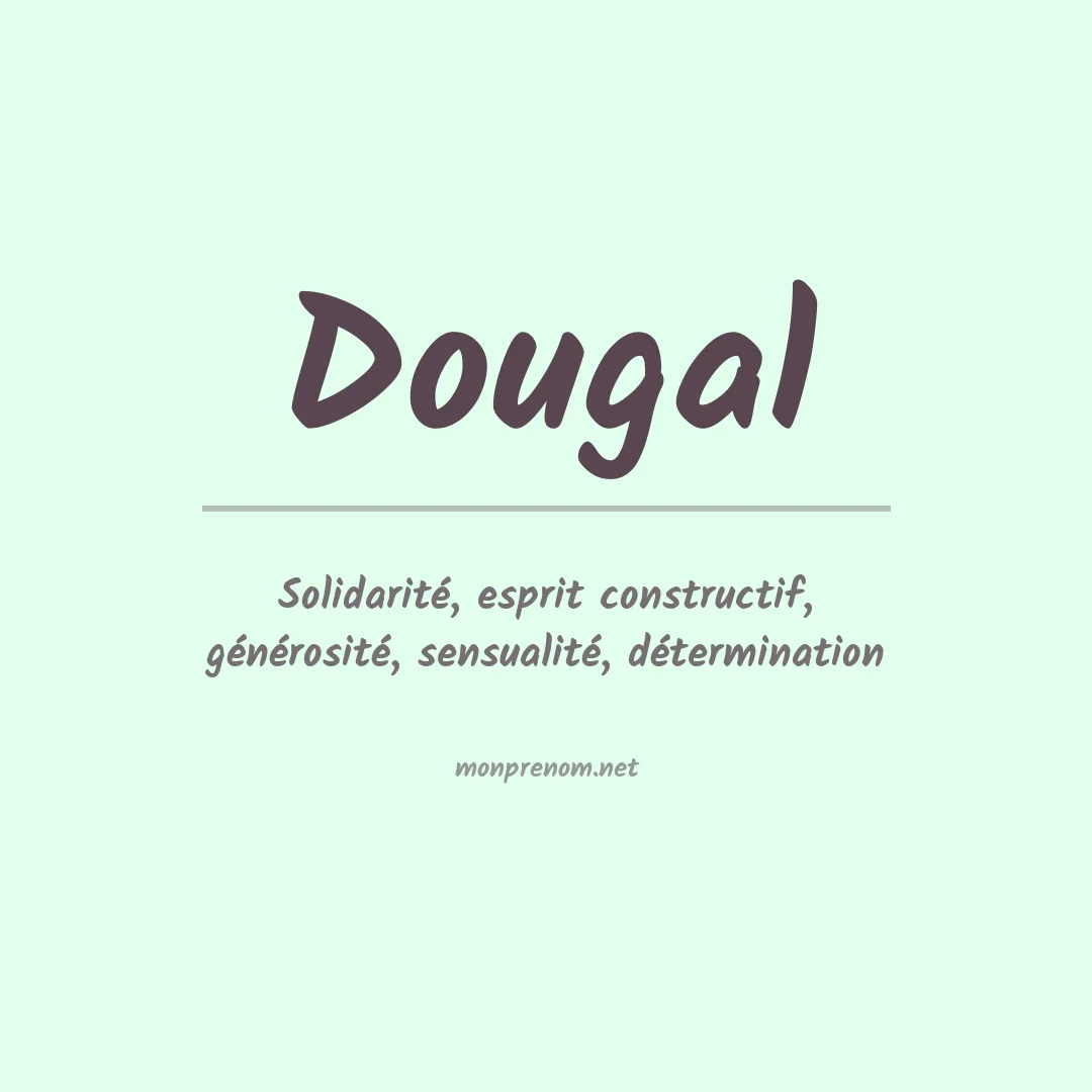 Prénom Dougal