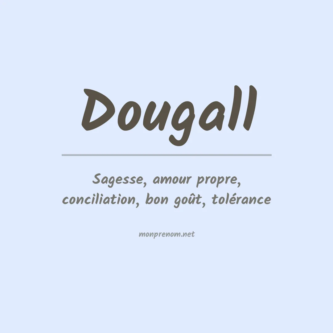 Prénom Dougall