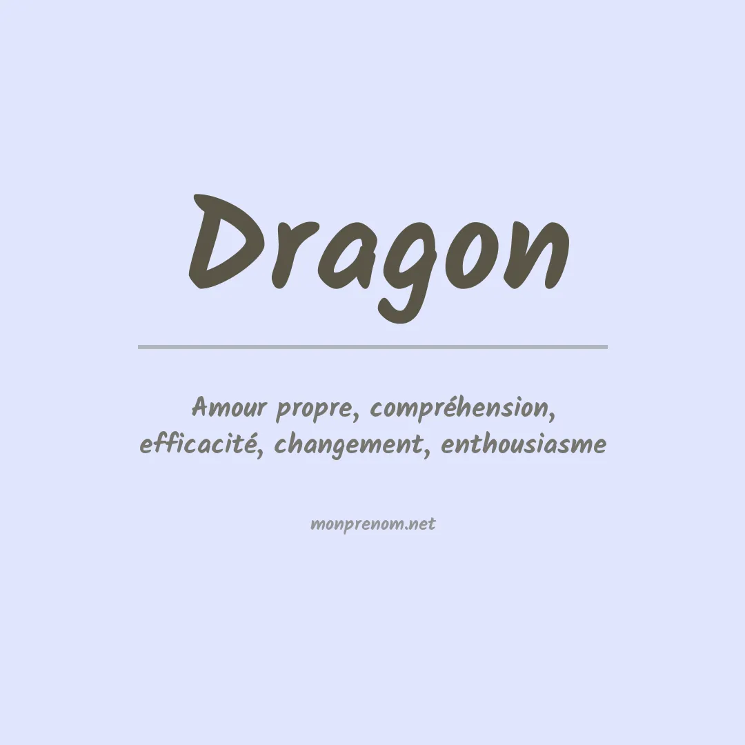 Prénom Dragon