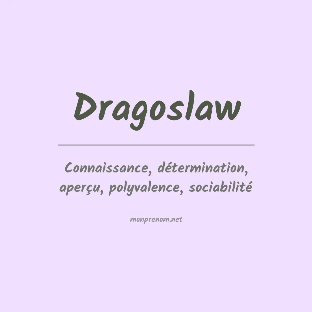 Prénom Dragoslaw