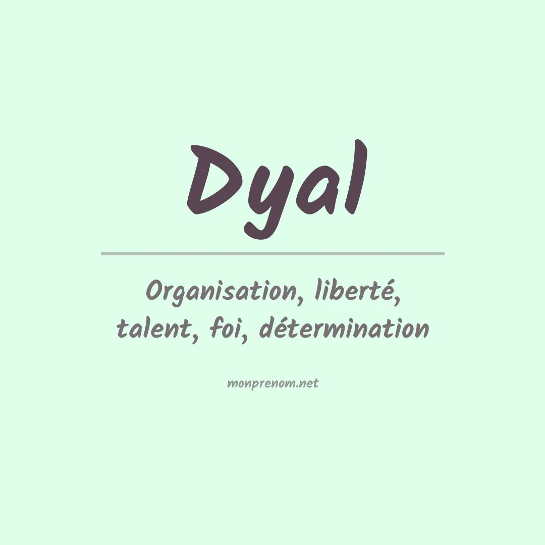 Prénom Dyal