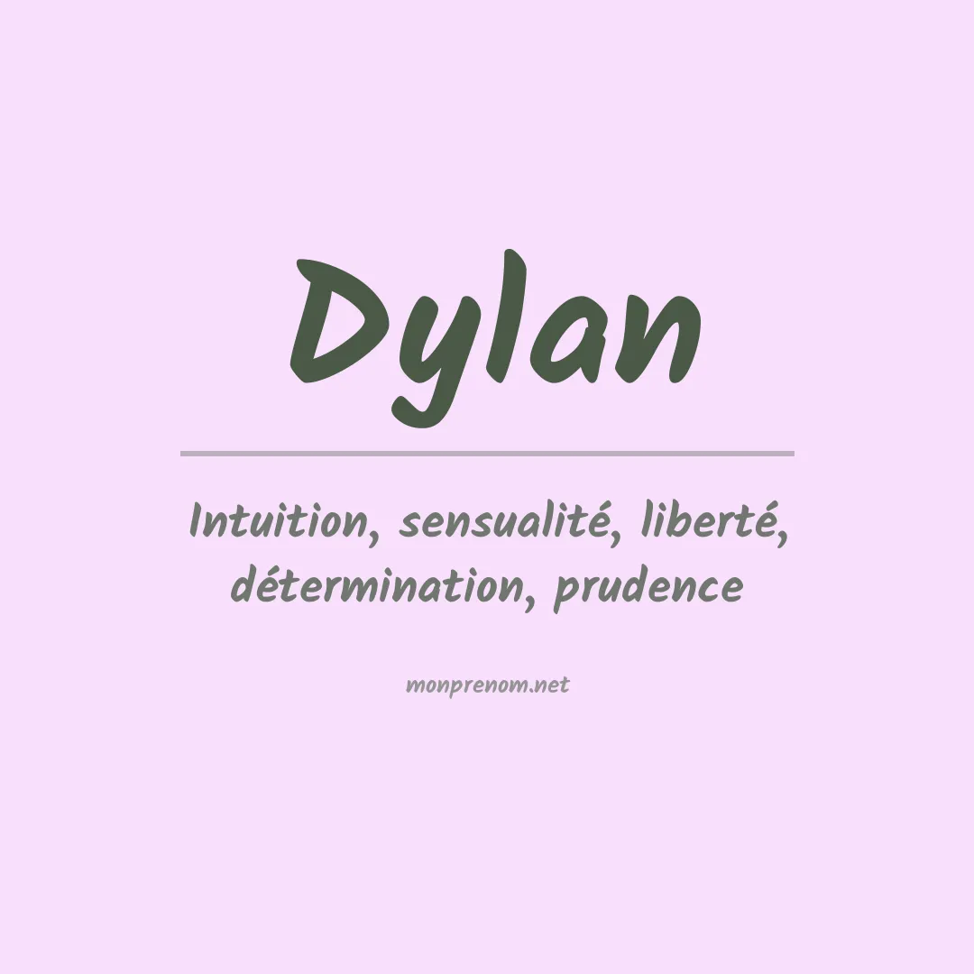 Prénom Dylan