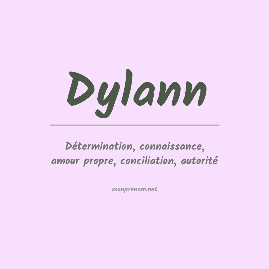 Prénom Dylann
