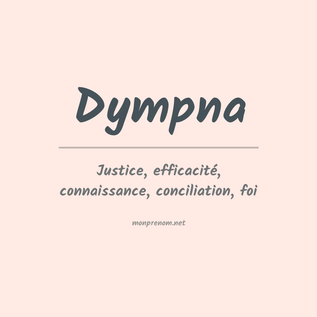 Prénom Dympna