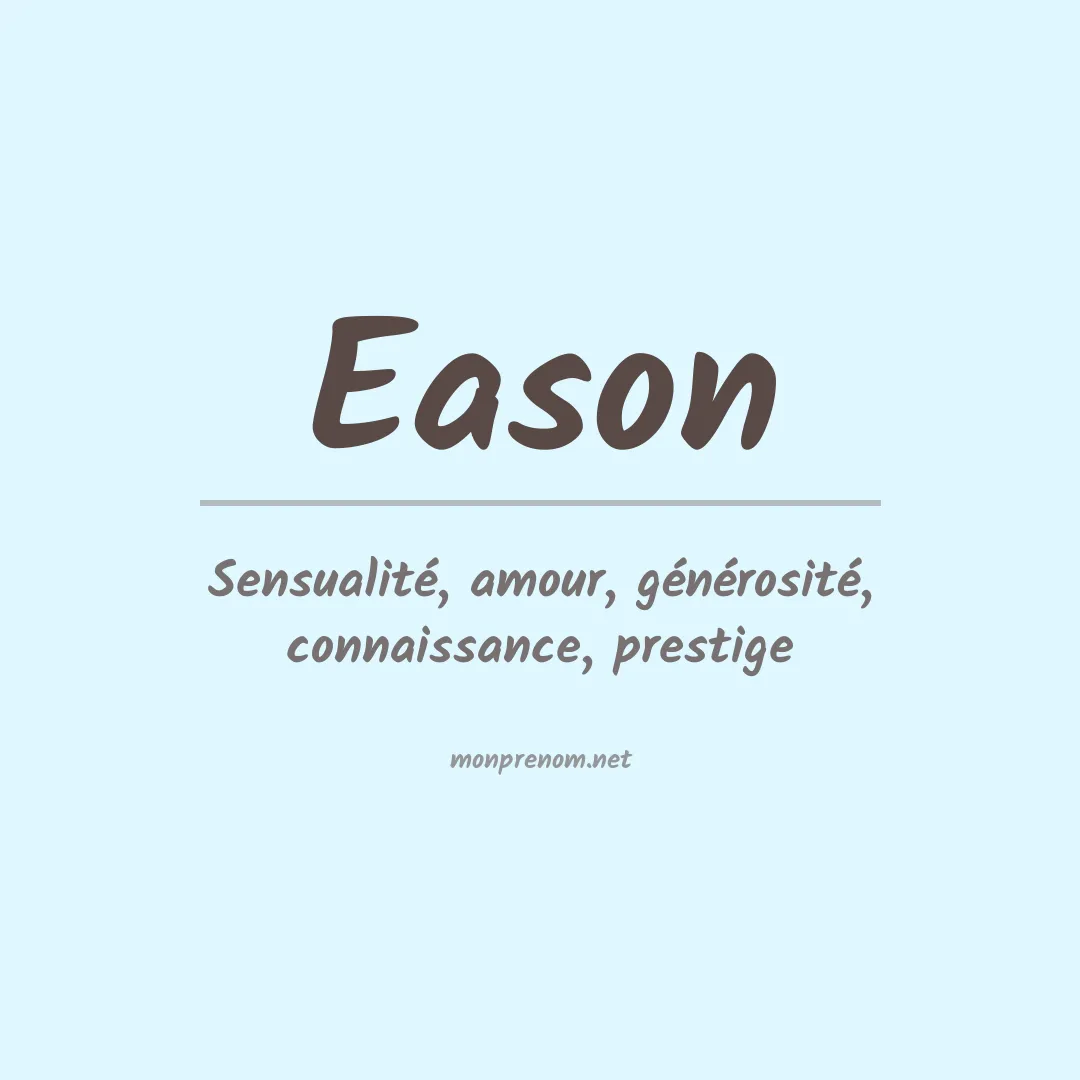 Prénom Eason