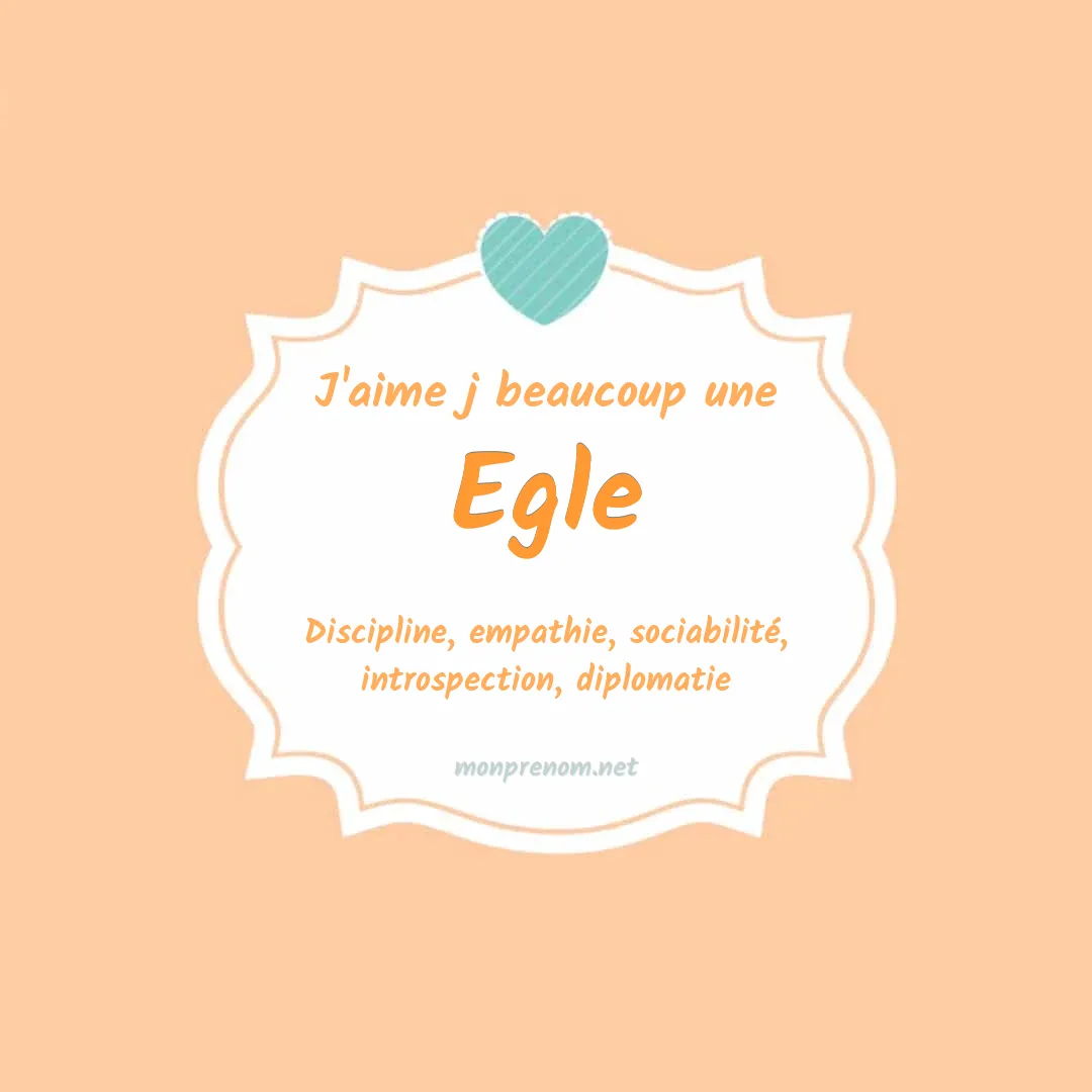 J'aime beaucoup Egle
