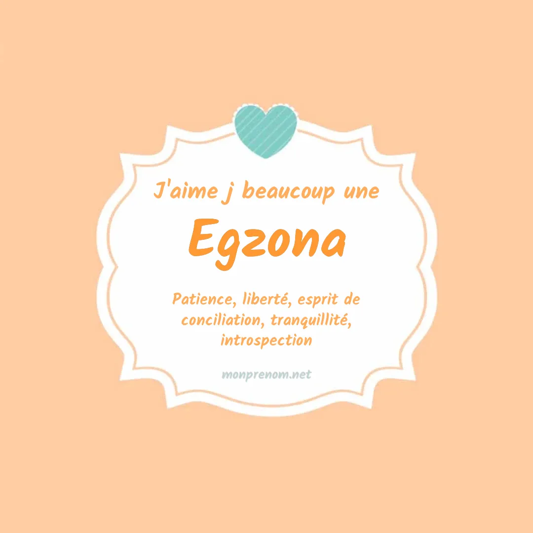 J'aime beaucoup Egzona