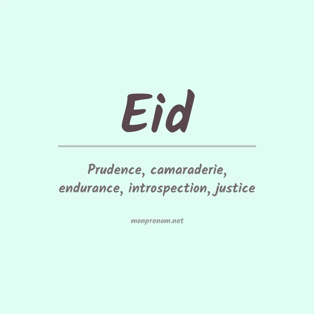 Prénom Eid