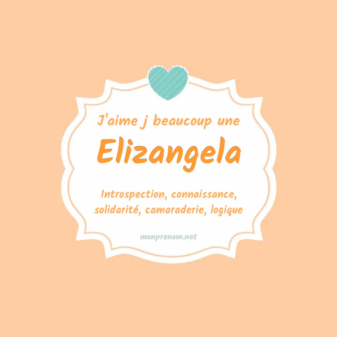 J'aime beaucoup Elizangela