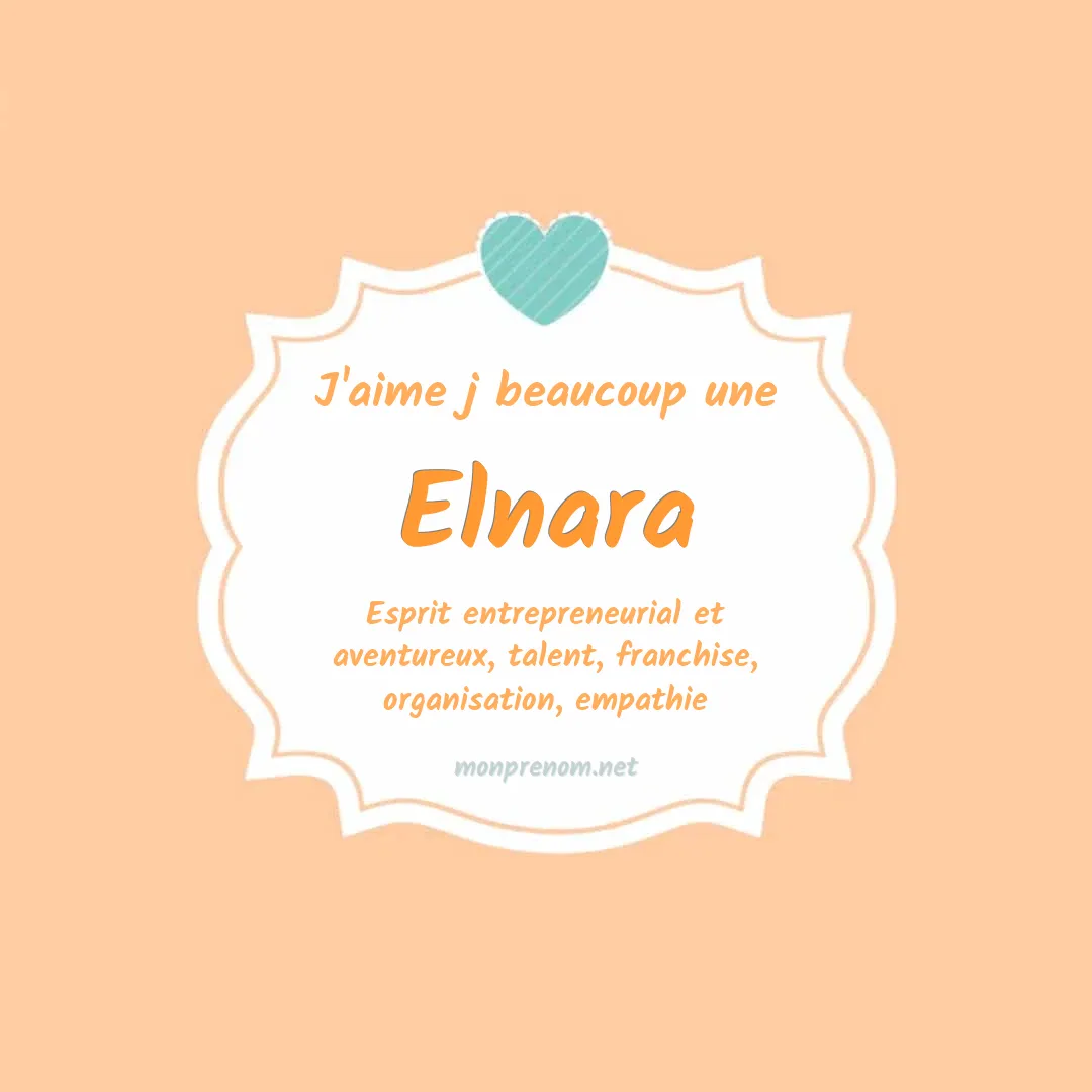 J'aime beaucoup Elnara