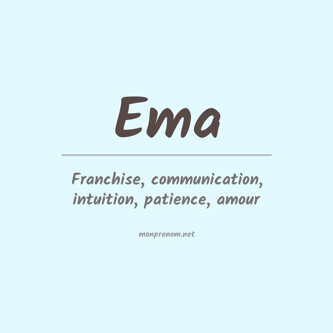Prénom Ema