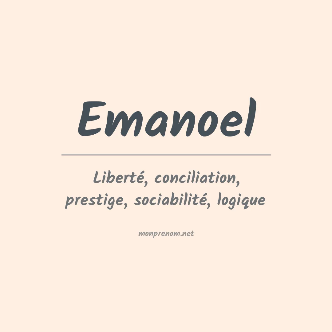 Prénom Emanoel