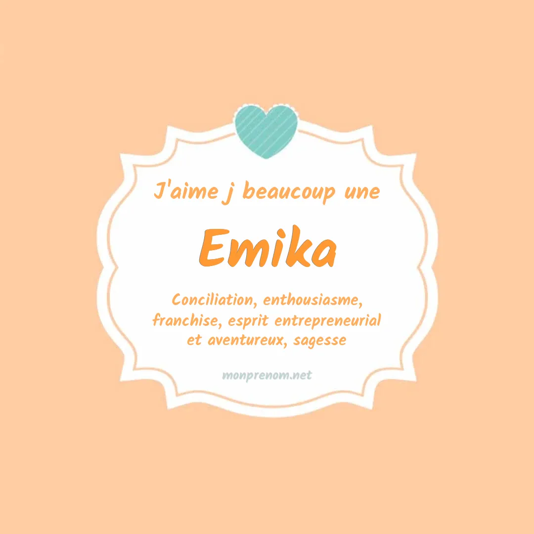 J'aime beaucoup Emika