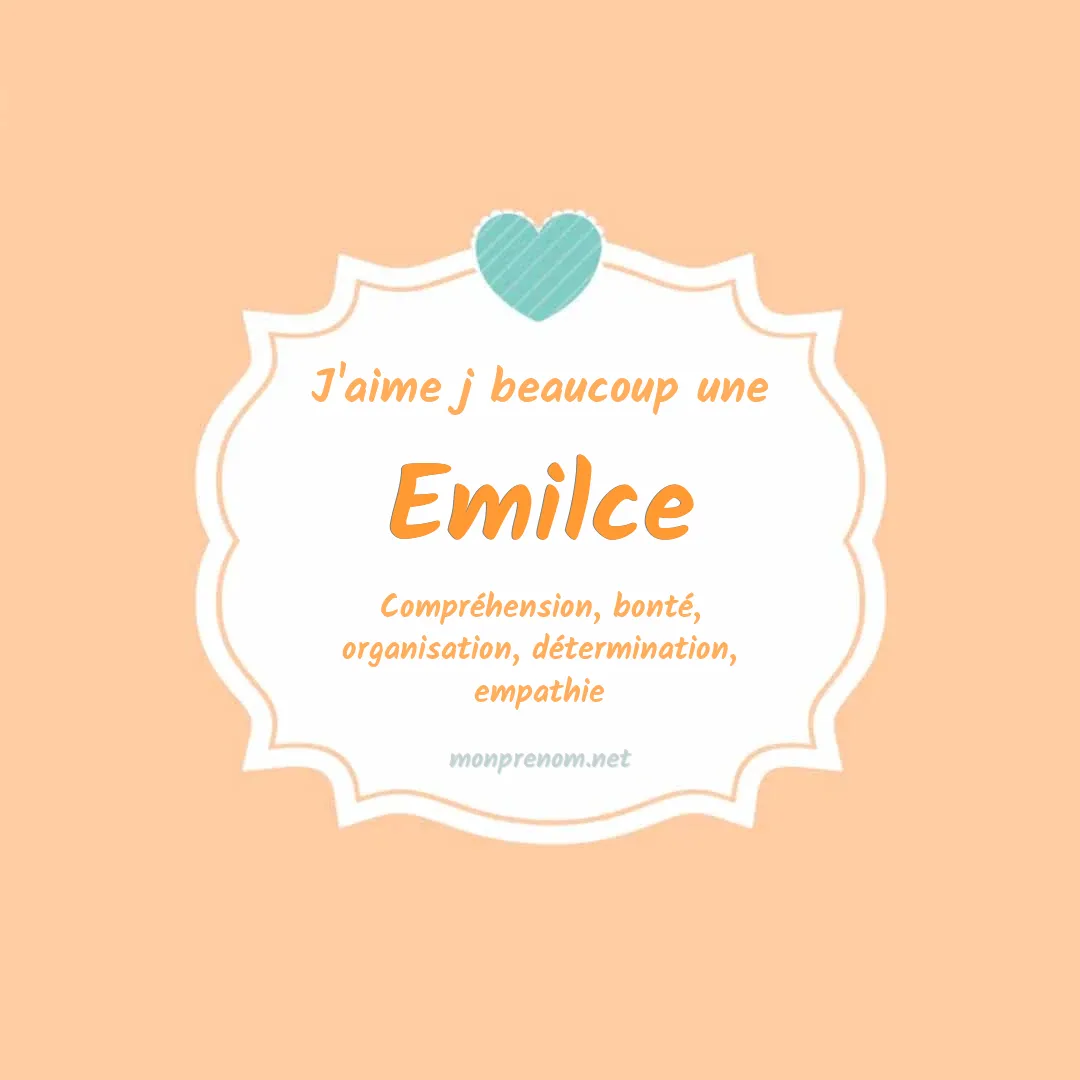 J'aime beaucoup Emilce