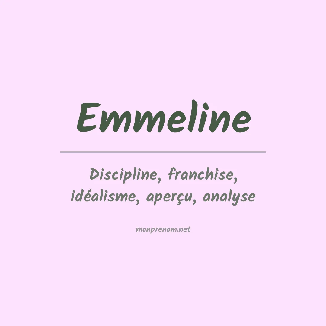Prénom Emmeline