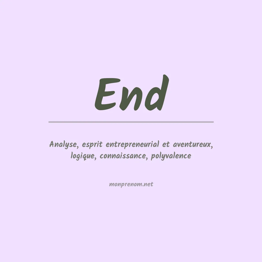 Prénom End