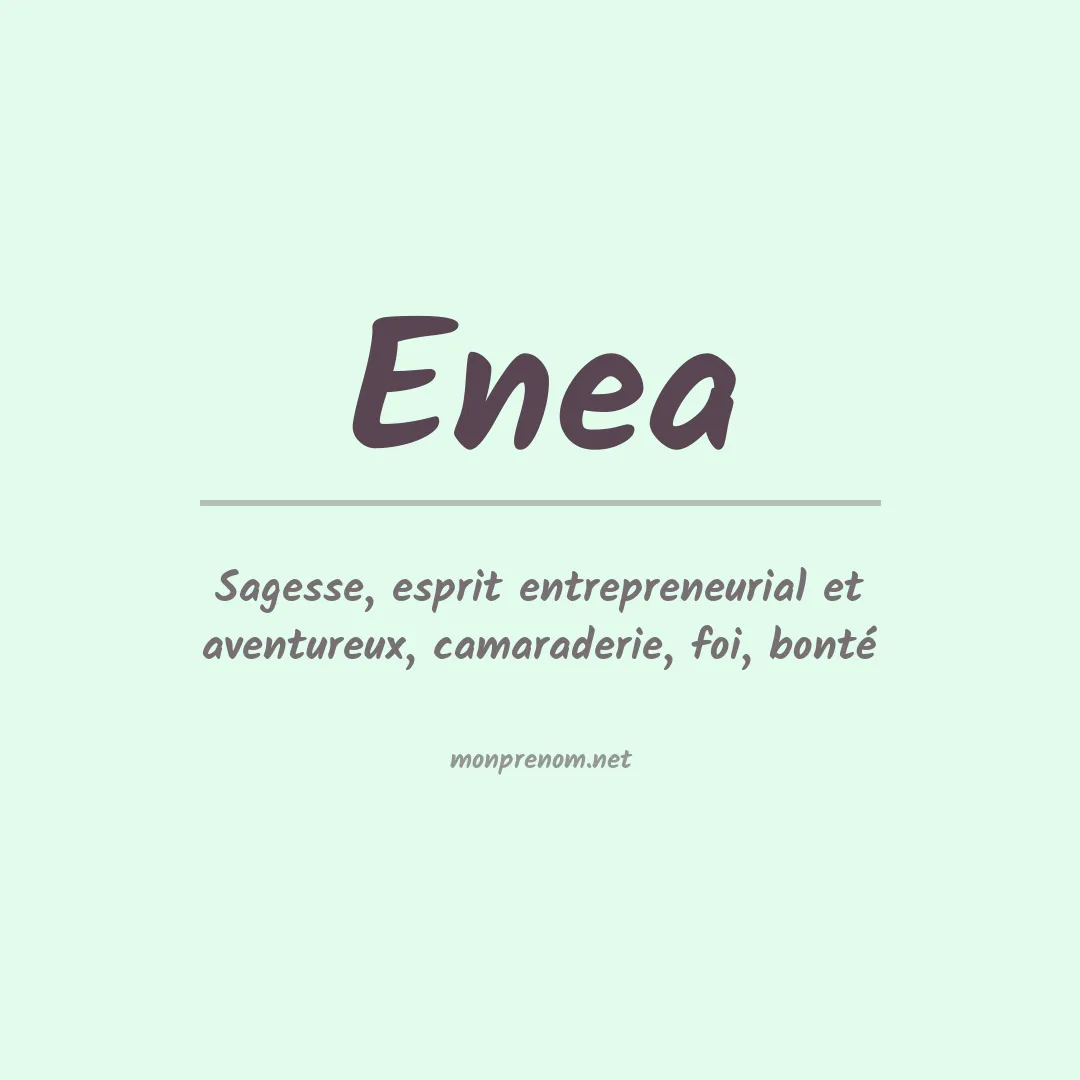 Prénom Enea