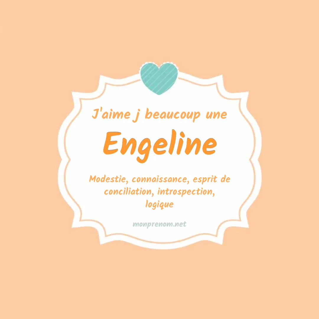 J'aime beaucoup Engeline