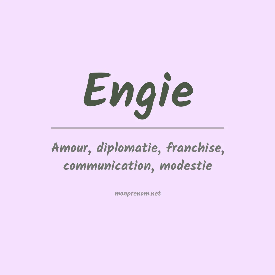 Signification du prénom Engie