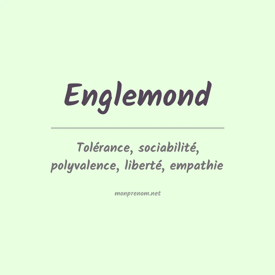 Signification du prénom Englemond