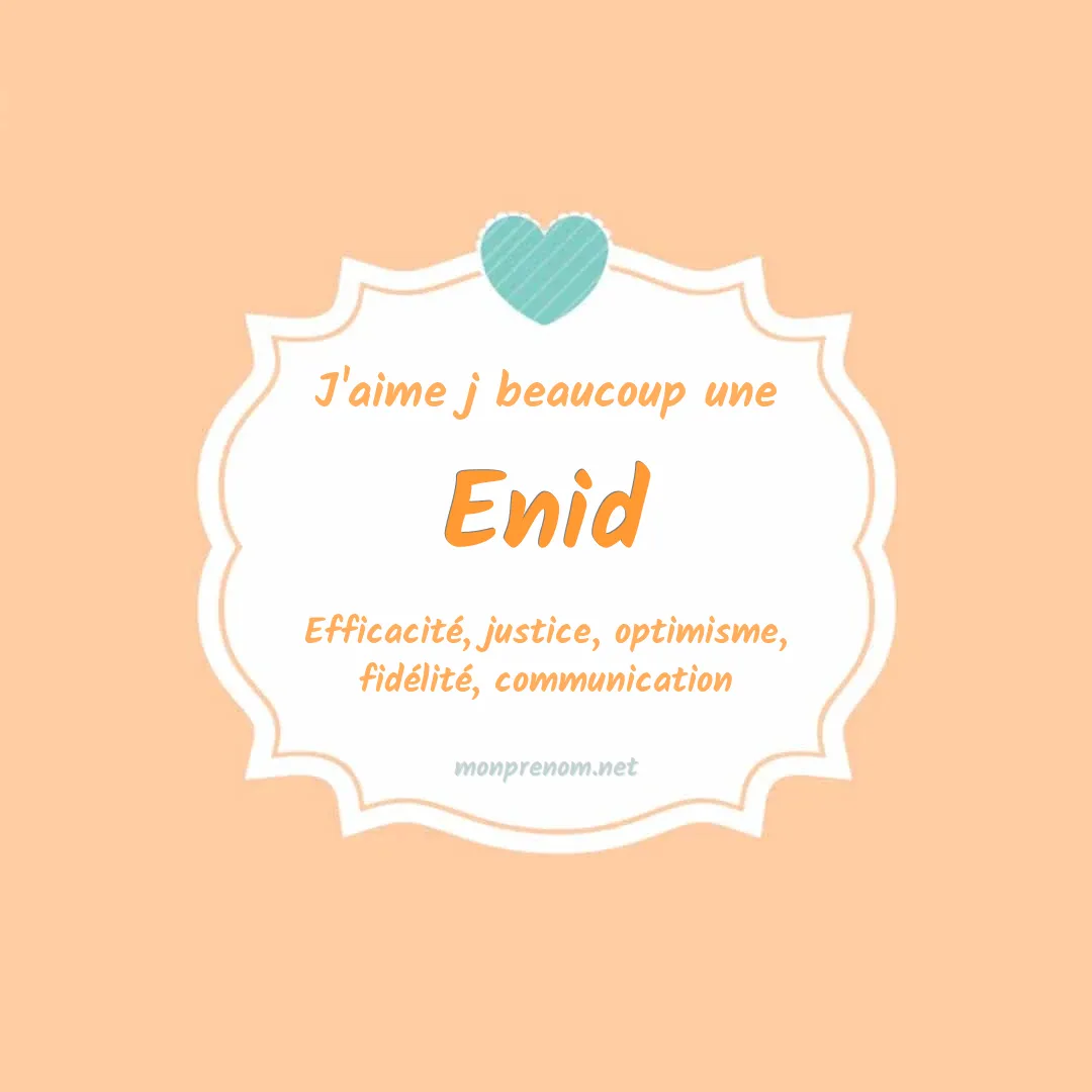 J'aime beaucoup Enid