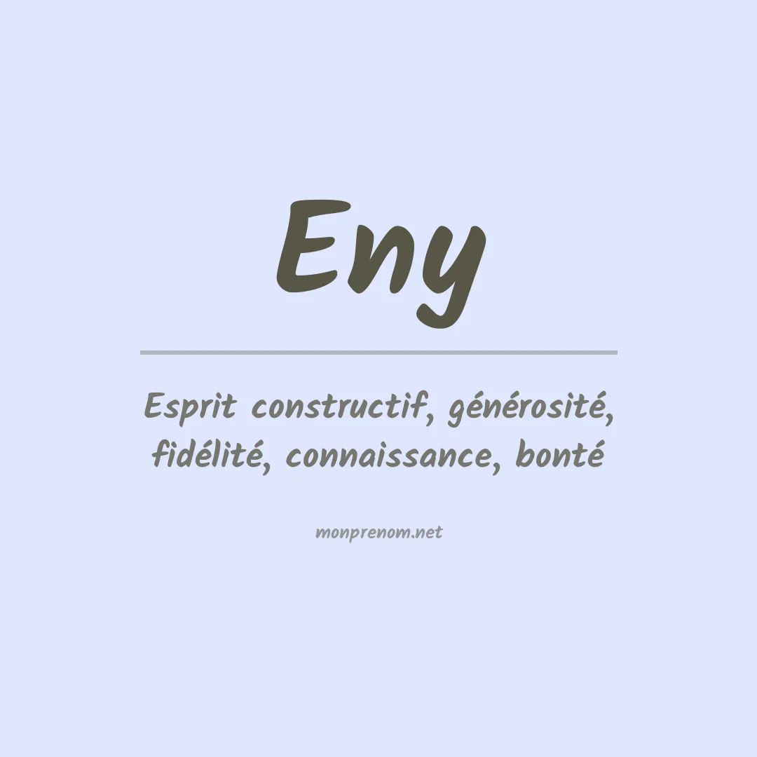 Prénom Eny