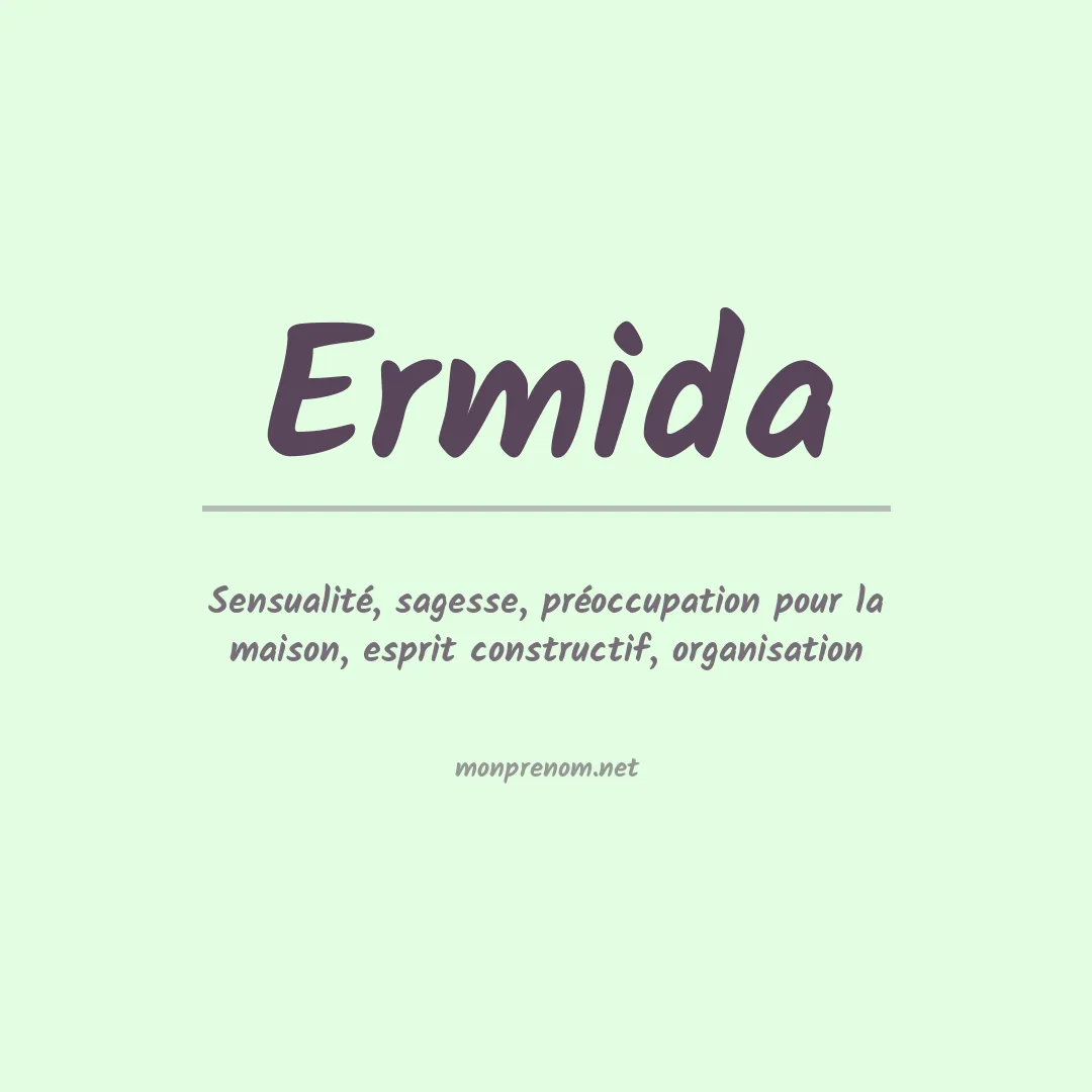 Prénom Ermida