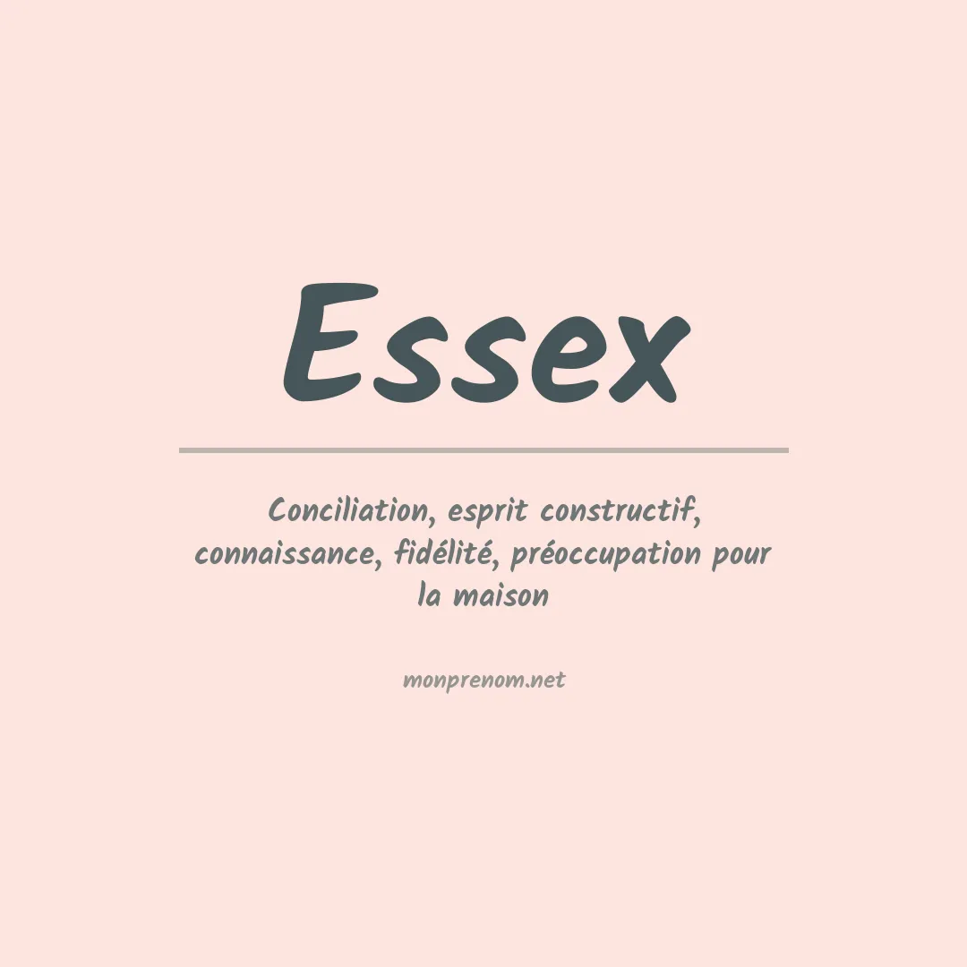 Prénom Essex
