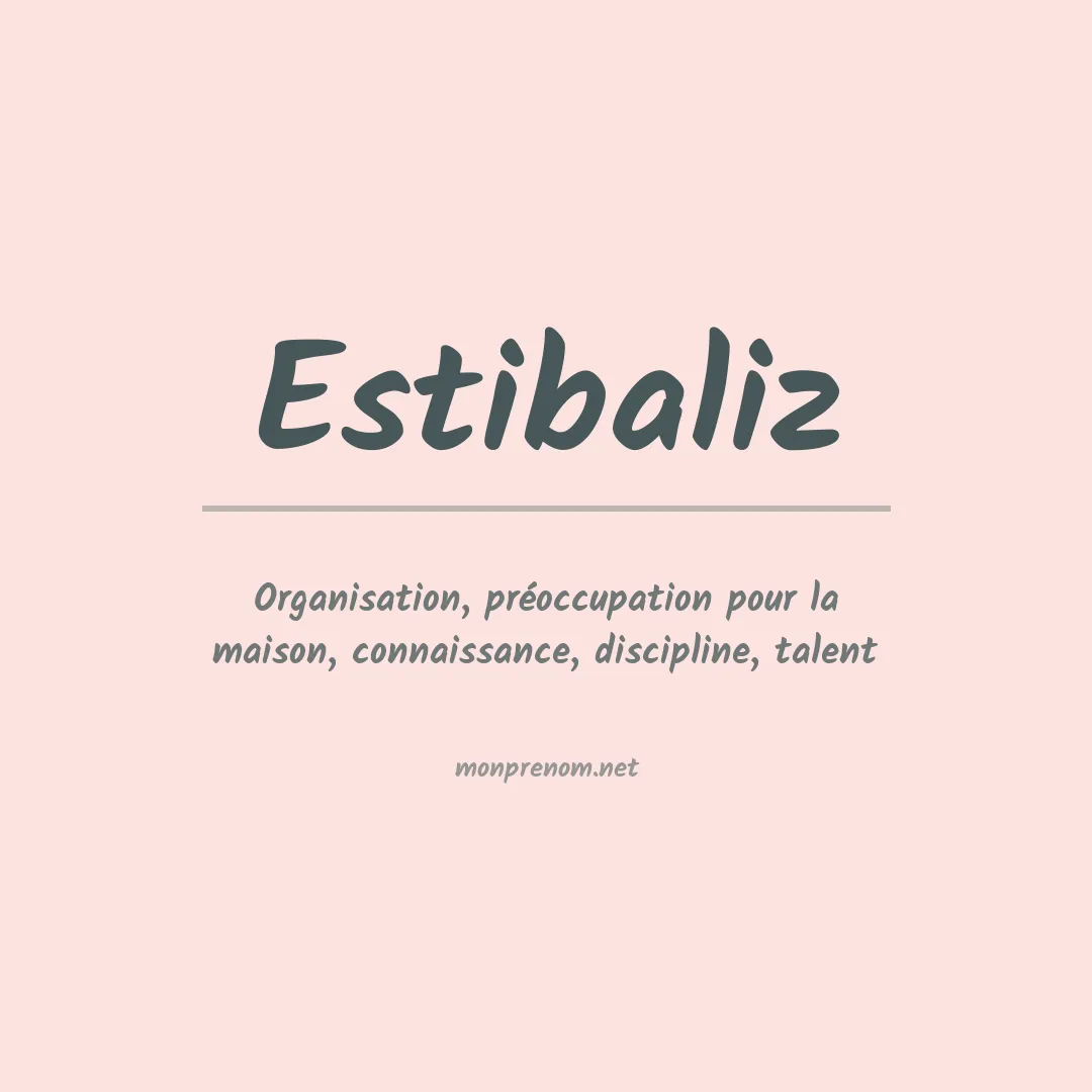 Prénom Estibaliz