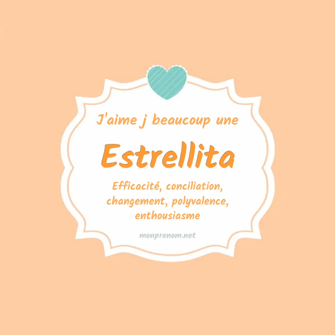 J'aime beaucoup Estrellita