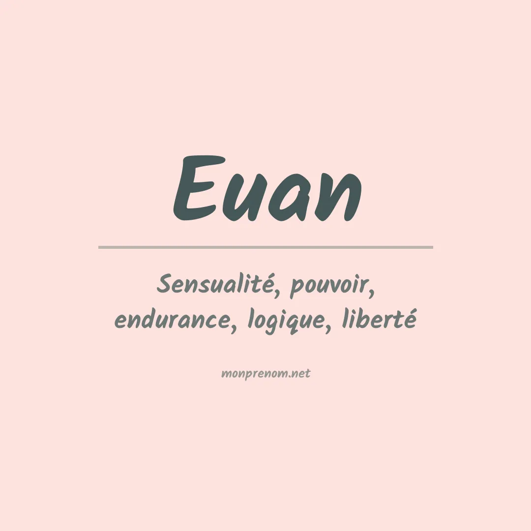 Signification du prénom Euan